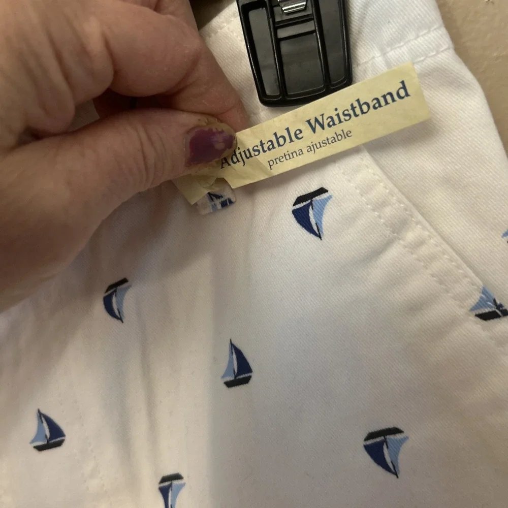 Faded Glory‎ Size 16 Girls / Boys Sail Boat Shorts